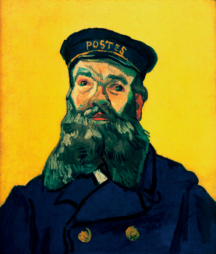  文森特·威廉·梵高  Vincent Willen Van Gogh —— 邮递员约瑟夫·卢兰的肖像 (3)